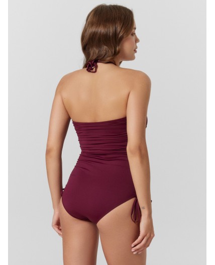 Купальник винный