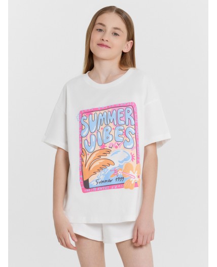 Футболка белый +печать9