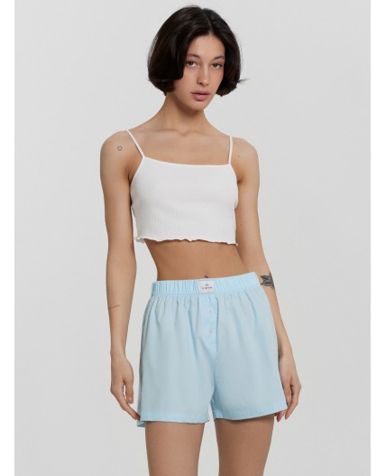 Шорты сахарная пудра