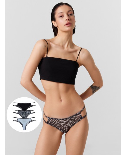 Трусы анималистичный принт