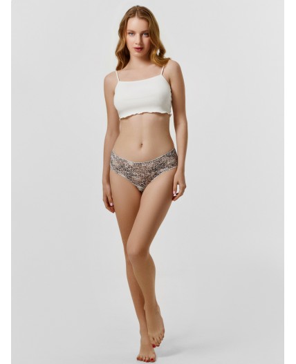 Трусы анималистичный принт на белом2