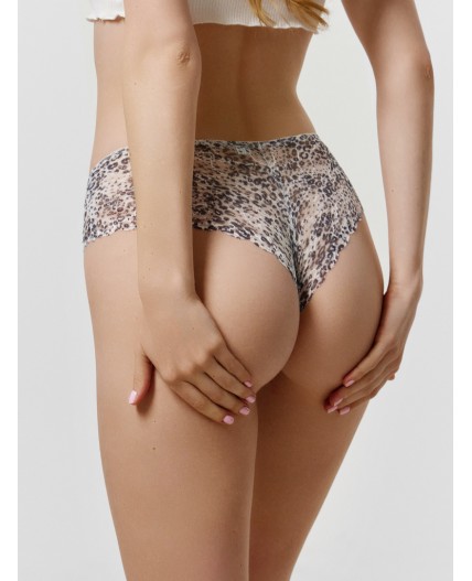 Трусы анималистичный принт на белом1