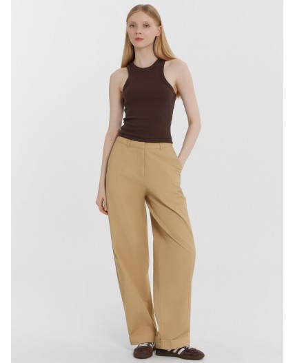Брюки бежевый
