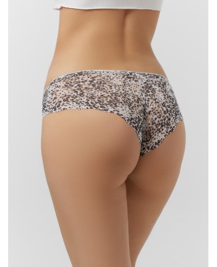 Трусы анималистичный принт на белом