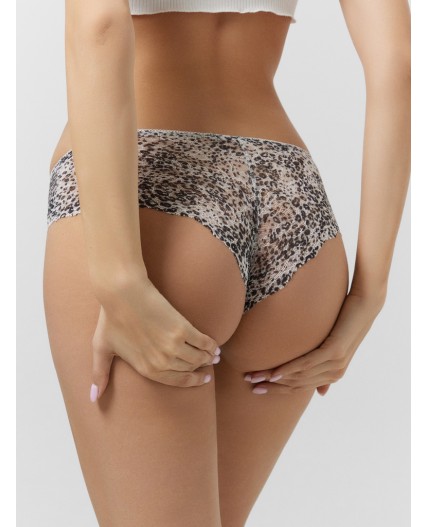 Трусы анималистичный принт на белом