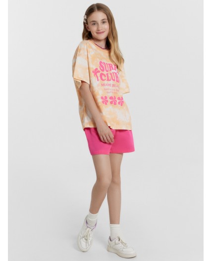 Шорты маджента