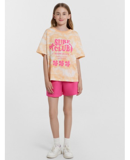 Шорты маджента