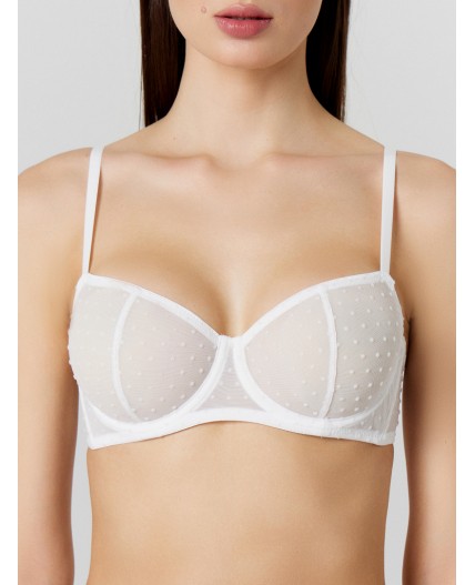 Бюстгальтер белый