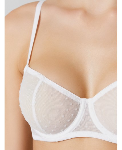 Бюстгальтер белый