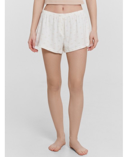 Комплект лунный свет +бантики на молочном