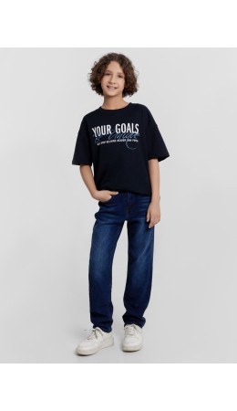 Брюки темно -синий