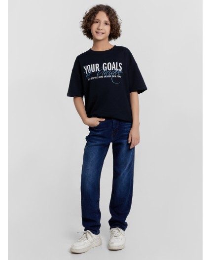 Брюки темно -синий