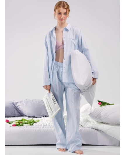 Рубашка полоска на кристалле