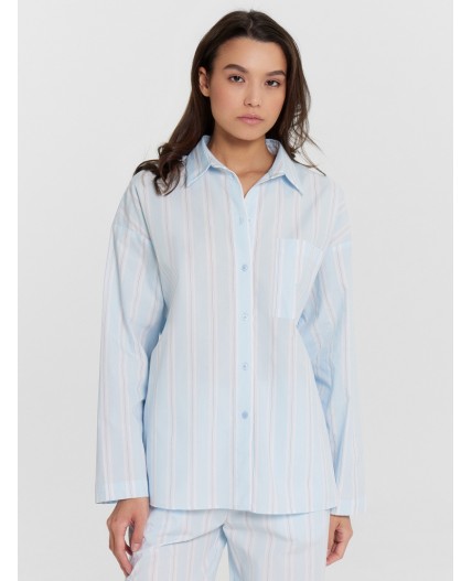 Рубашка полоска на кристалле