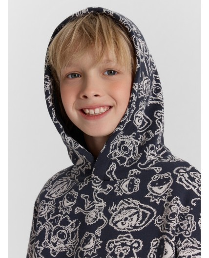 Худи персонажи на графитовом