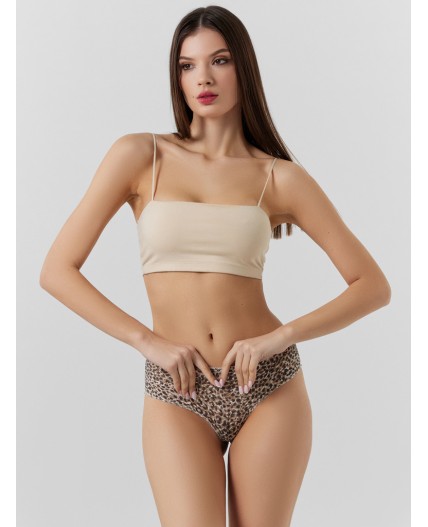 Трусы мелкий рисунок на жемчужном