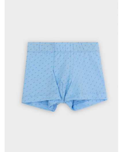 Трусы синие точки на голубом