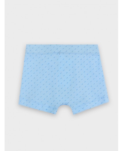 Трусы синие точки на голубом