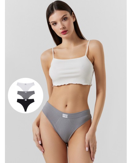 Трусы серый