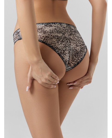 Трусы анималистичный принт на белом