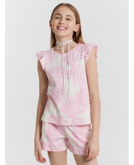 Комплект листва на белом