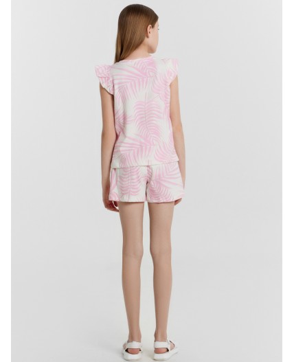 Комплект листва на белом