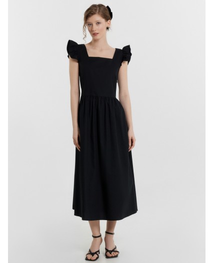 Сарафан черный