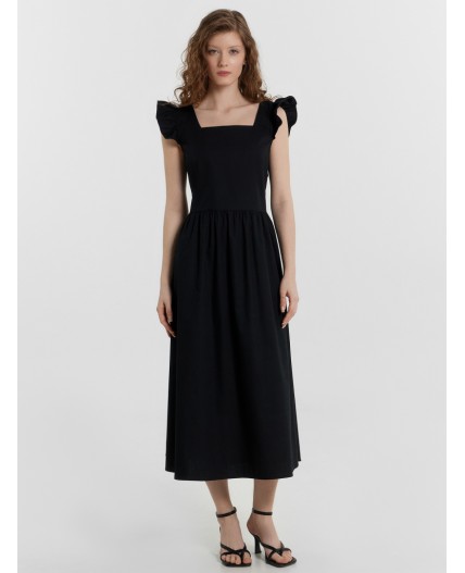 Сарафан черный