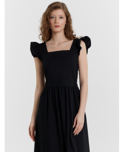 Сарафан черный