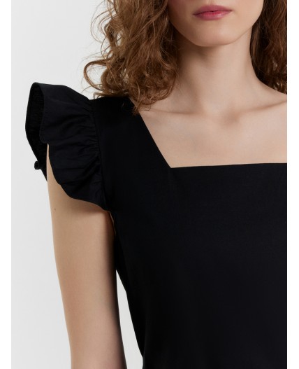 Сарафан черный