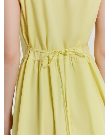 Сарафан лимонный