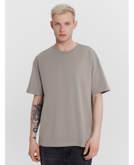 Футболка серо -зеленый