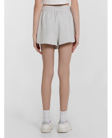 Шорты серый меланж 4306-А