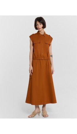 Юбка карамель