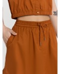 Юбка карамель