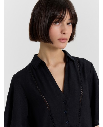 Платье черный