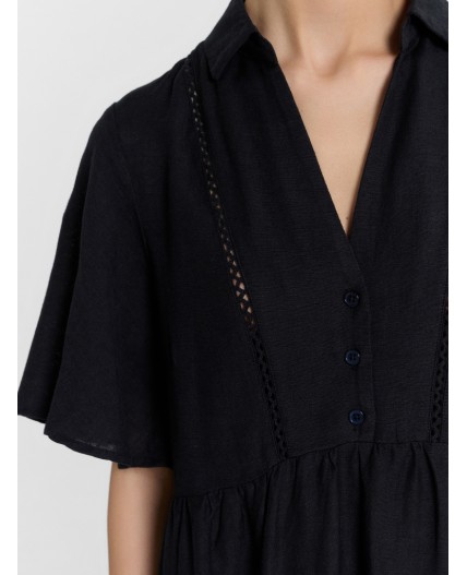 Платье черный