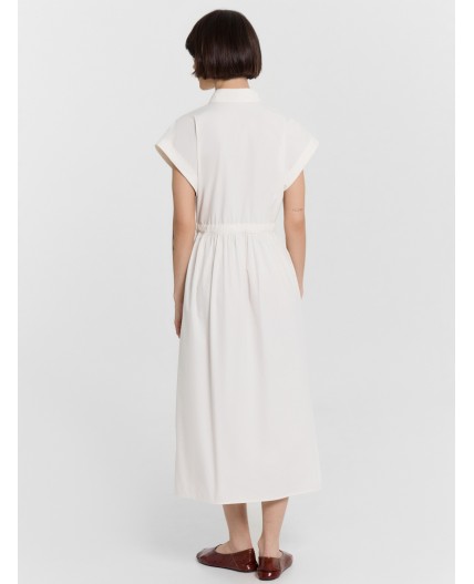 Платье молочный