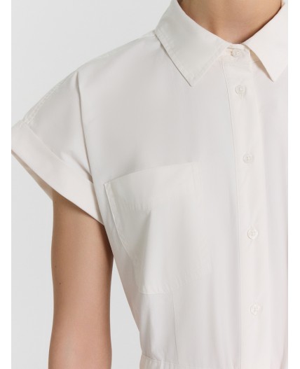 Платье молочный