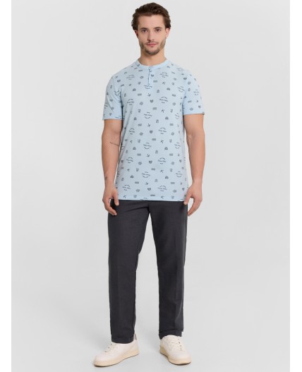 Футболка набивка морская