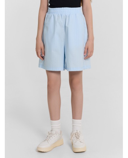 Шорты полоска на голубом
