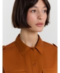 Блузка карамель