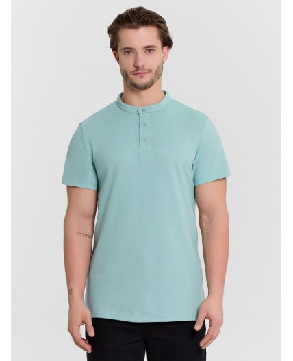 Футболка пыльная бирюза