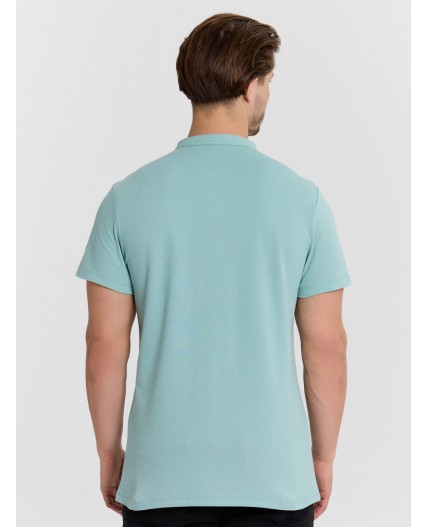 Футболка пыльная бирюза