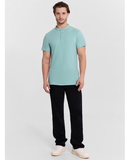 Футболка пыльная бирюза