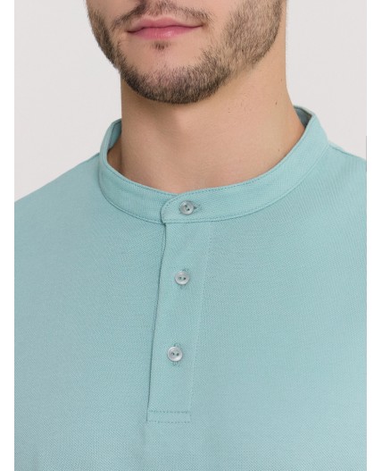 Футболка пыльная бирюза