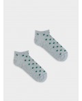 Носки св.серый меланж