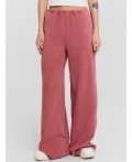 Брюки терракотовый acid wash