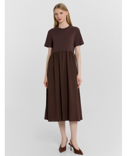 Платье шоколадное мартини