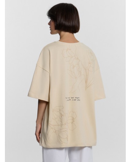 Футболка ангора +печать